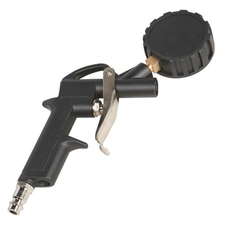 Pistol for pumping tires PSh4, 12 atm with digital pressure gauge Atbu035-3