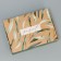 Gift Folding Box with Craft turnover, packaging, “Present”, 21 x 15 x 5 cm