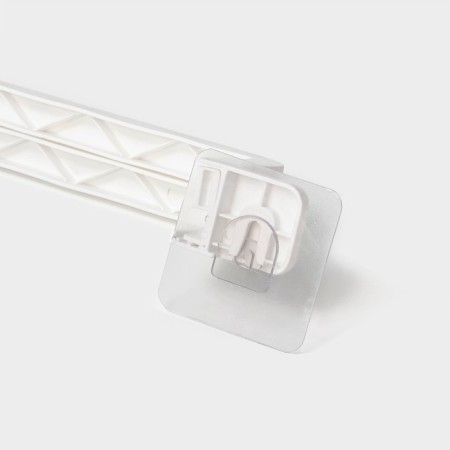 Holder for towels on Velcro Dolyan, 53 cm, white color-6