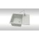 Kitchen is a kitchen from Zett Lab stone. 151/Q10, 645x505x218 mm, matte, mortise, light gray