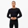 Thermo set of men's (jumper, trousers) Black color, river 58