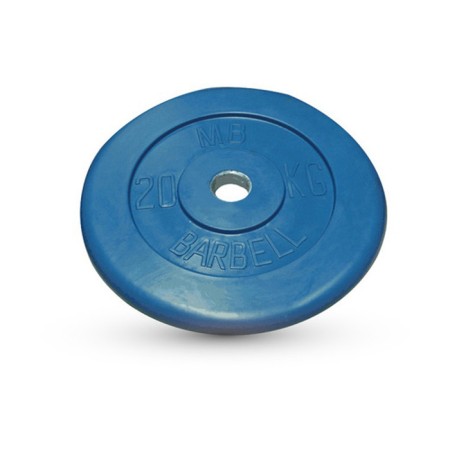 Rubbed disk d = 31 mm color 20 kg, blue color