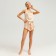 Female pajamas (T -shirt, shorts) minku: Light touch color beige, size 42
