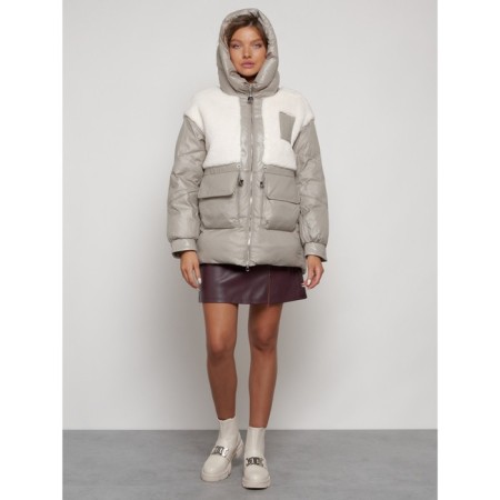 Winter jacket, size 52, light brown color-4