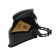 Mask welder Tundra F0, 110x90 mm, DIN 10, shock -resistant, heat -resistant polypropylene