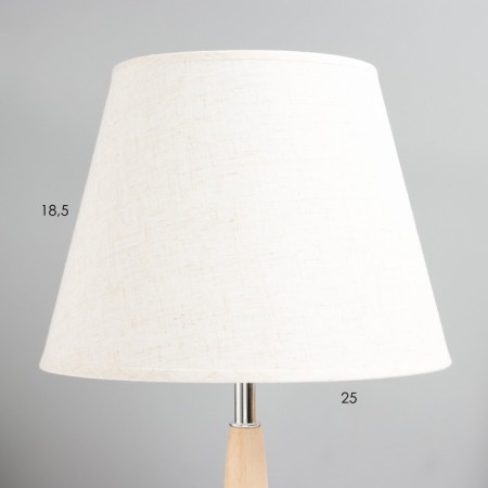Frutete table lamp E27 40W light wood 25x25x37.5 cm Risalux-2