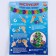 New Year's garland from pompons “Happy New Year! Snowman and penguin "