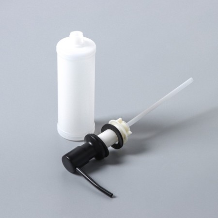 Sredal dispenser for liquid soap or dishwashing meals, 350 ml, black color-3