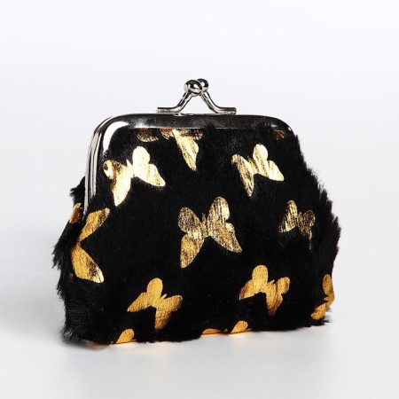 Children's wallet on the farmar, black color-1