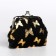 Children's wallet on the farmar, black color