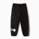 Children's pants Minaku: Crush, black color, height 116 cm