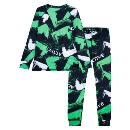 Thermal complex for a boy: trousers, sweatshirt, height 140 cm-4