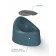 Pot children's amrobaby fort, with a lid, turquoise color