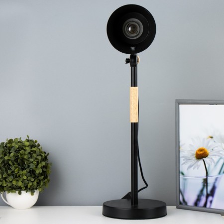 Burton table lamp E27 40W Black 17.5x17.5x54 cm Risalux-3