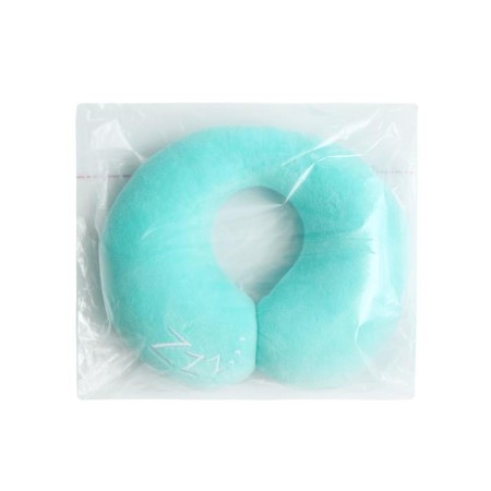 Soft Bagel neck pillow, size 23x28 cm, blue color-9