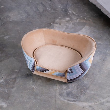 Sulperion Teddy, 75x45x36 cm, furniture fabric, size S, beige color-7