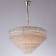 Jastin chandelier, 8x40W E14, color gold
