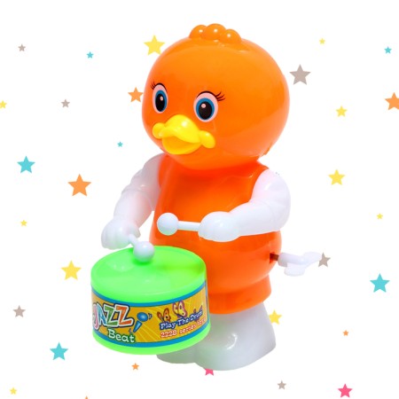 Clothing toy "Duck Drum", mix-4