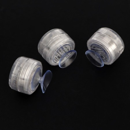 Waterproof lamp minimal mini, 3 x 1.9 cm, 3 pcs, from CR2032 (in set), remote control, rgb, IP68-3
