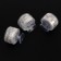 Waterproof lamp minimal mini, 3 x 1.9 cm, 3 pcs, from CR2032 (in set), remote control, rgb, IP68