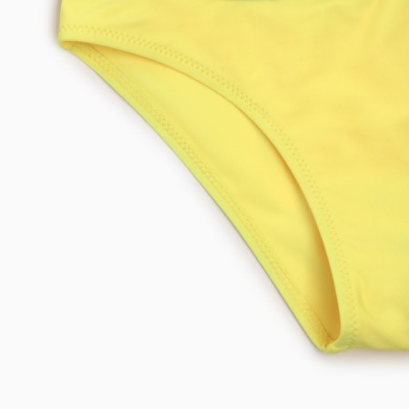 Swimsuit for a girl (separate), yellow color, height 158-164 cm-1