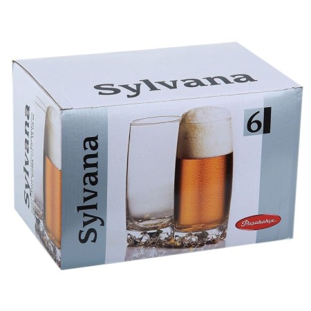Set of glass glasses for the Sylvana cocktail, 385 ml, 6 pcs-2
