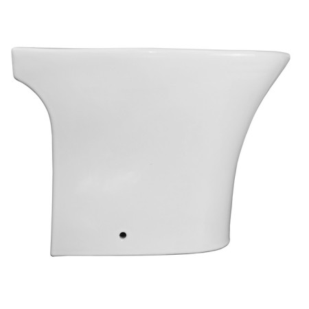 Floor bidet Azario Fretta Round, 540x340x400 mm, white-5