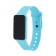 Electronic watch watches, 3 atm, silicone strap, blue