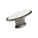 Handle button Cappio Ceramics, color old silver