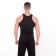 T -shirt male, black color, size 48