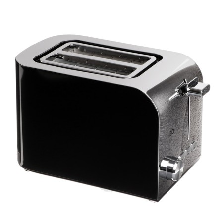 Toster BQ T2000, 850 watts, 7 fry modes, 2 toasts, defrosting, black-silver