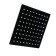 Stationary watering can Zein Z2351, square, 20 x 20 cm, 1 mode, stainless steel, black