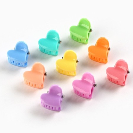 Hair crab, mini, set “for the most tender”, 100 pcs., Krasbik size 1.5 x 1.5 cm-2