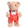 Soft toy "Bear" in red pants, 30 cm
