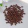 Glass beads 6/0 "gray-brown" 15 g