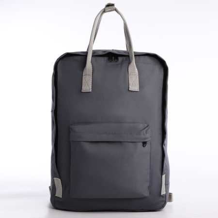 Backpack School Textile Nazamok, 38x27x13 cm, color gray color-1