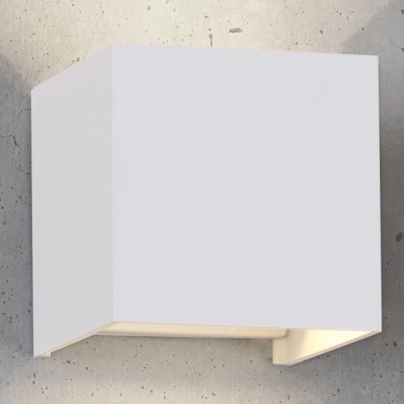 Street lamp Mantra Davos, LED, 1100LM, 3000K, 100x100x100 mm, matte white color-3