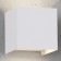Street lamp Mantra Davos, LED, 1100LM, 3000K, 100x100x100 mm, matte white color