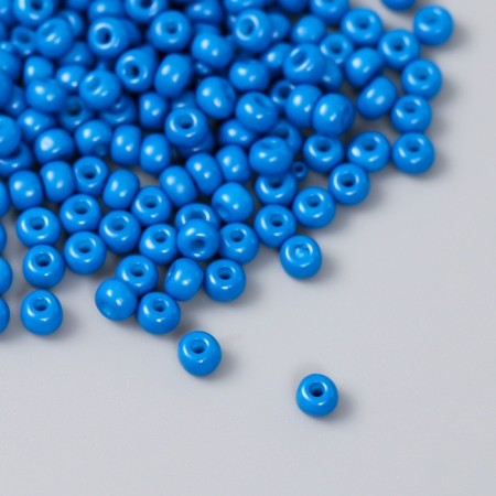 Glass glass 6/0 "blue dust" 15 g