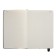 A5 Business Notepad, 100 sheets of Megapolis Journal, artificial leather, tinted block, elastic band, black