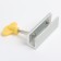 Loading and windows lock, yellow, 16 mm, 2 fasteners