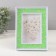 Photo frame plastic 10x15 cm "Green pebbles" 2x14.7x19.7 cm