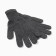 Single -layer woolen gloves, gray color, size l