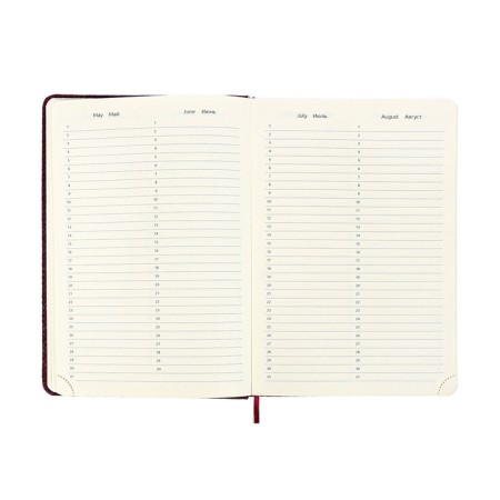 Gift Davente.clair: Diaumer Lowed A5 136 sheets, solid cover, block 70, Bordeaux + ballpoint pen-9