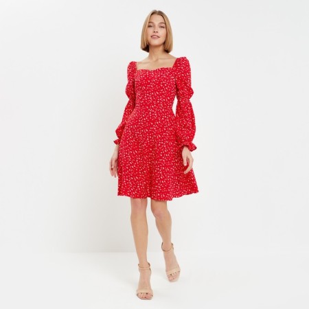 Women's dress mini minku: enjoy color red, rr 42