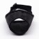 The muzzle is textile, size 4 (length on the nose is 5 cm, muzzle 23 cm), black