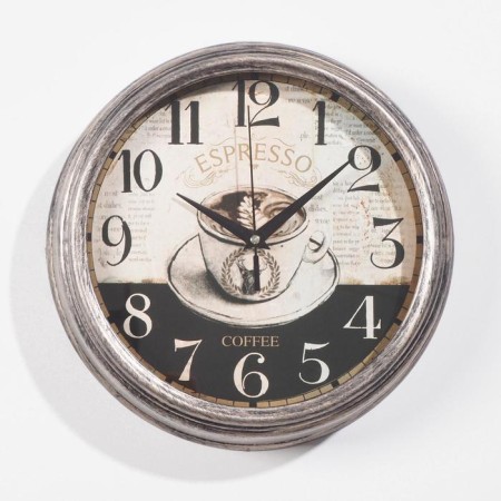 Wall clock, series: kitchen, "Ventosa", smooth move, d-25 cm