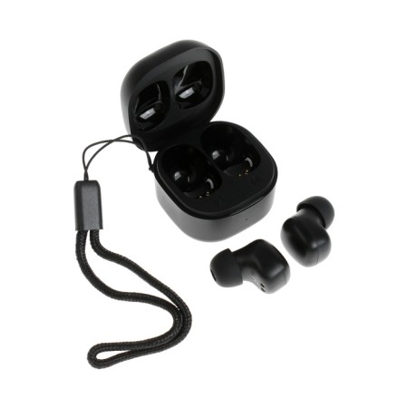 Wireless headphones Y6, TWS, vacuum, BT 5.3, 30/200 mAh, Type-C, suspension, black-1