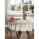 The tablecloth “Jumping butterfly”, round, Saten, D = 150 cm