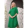 Women's dress, size 46, green color
